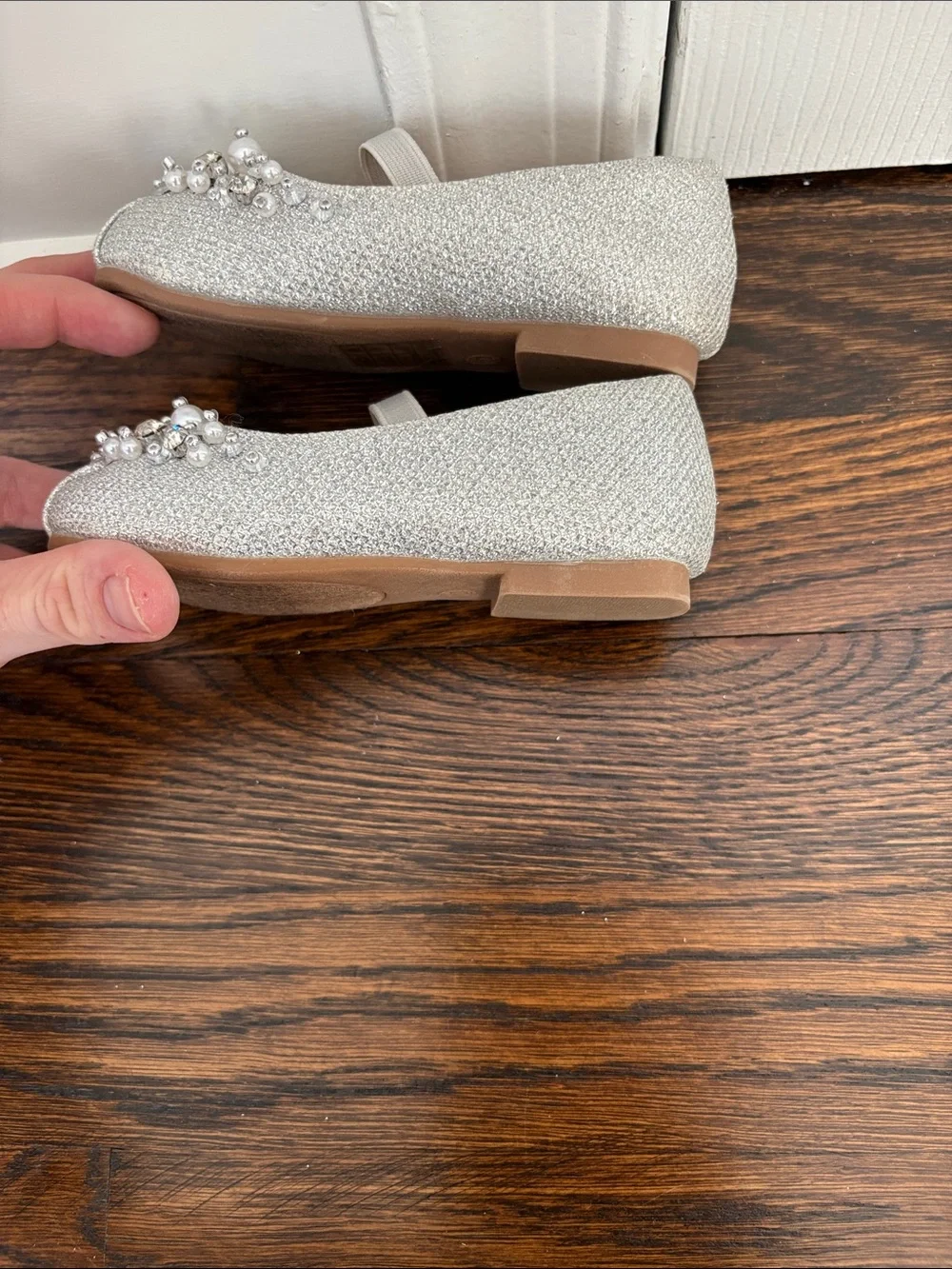 Dream Pairs Girls' Glitter Mary Jane size 6M